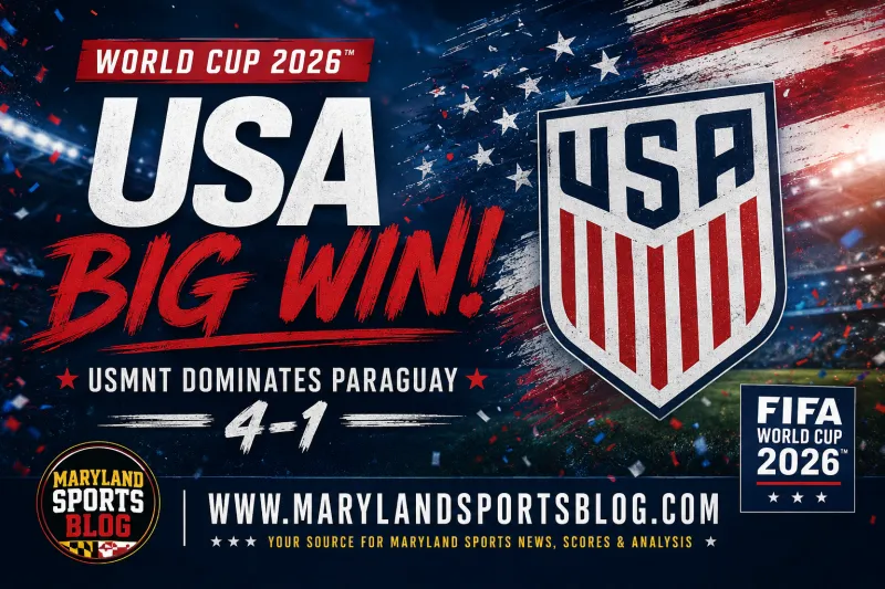 USMNT Announces Its Arrival: United States Rolls Past Paraguay 4-1 in Dominant 2026 FIFA World Cup Opening Victory