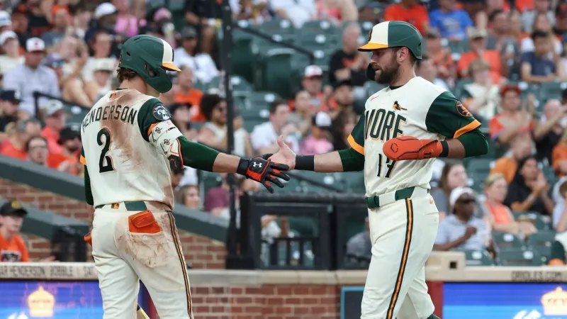 Henderson hits 100th career homer to help the Orioles beat the Padres