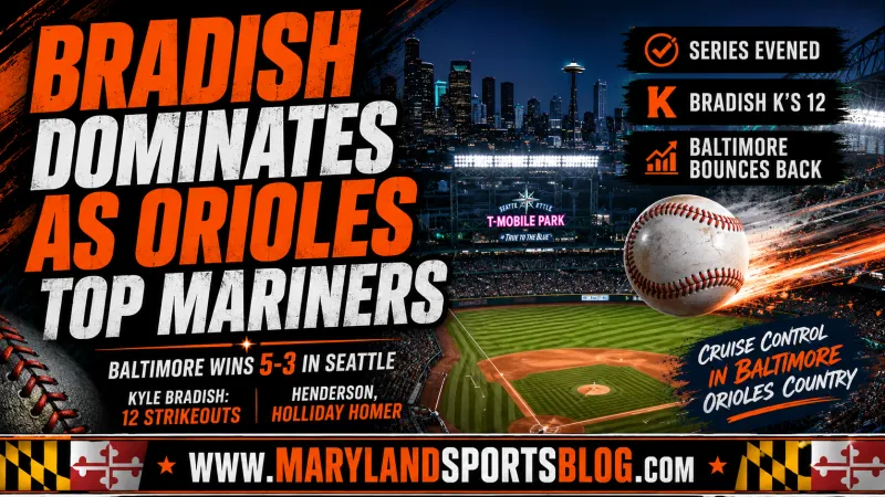 Orioles 5, Mariners 3: Bradish Dominates as Baltimore Ends Skid in Seattle
