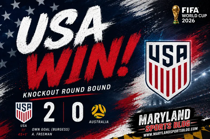 USMNT 2, Australia 0: Freeman Shines as Americans Clinch Knockout Round Berth