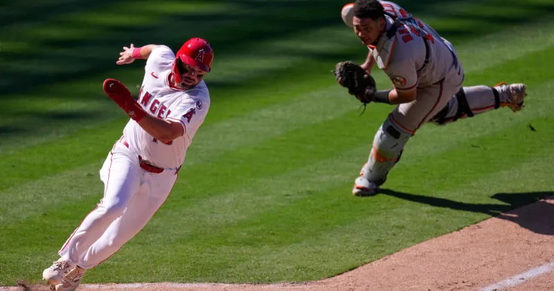 Los Angeles Angels rally to beat Baltimore Orioles in 10 innings, 7-6