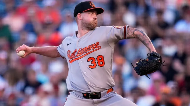 Kyle Bradish dominates for 8 innings as Orioles roll to 6-1 victory over Angels