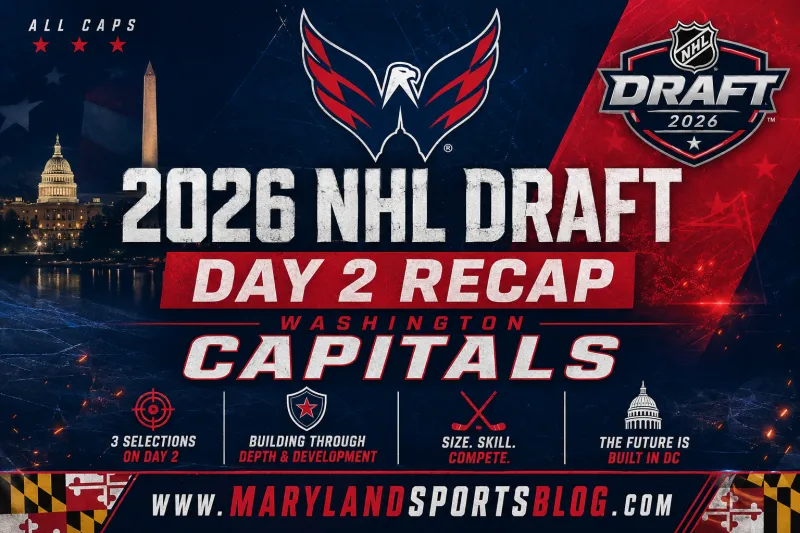 Capitals Add Three Prospects on Day 2 of 2026 NHL Draft