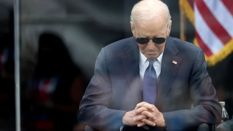 Biden calls Trump a 'loser' during fundraiser with Maryland Democrats