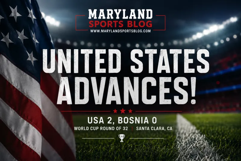 United States Beats Bosnia 2-0, Advances to World Cup Round of 16