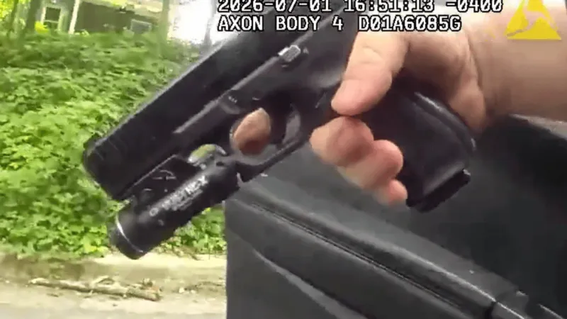 Body camera video shows Takoma Park officer fire at stolen car