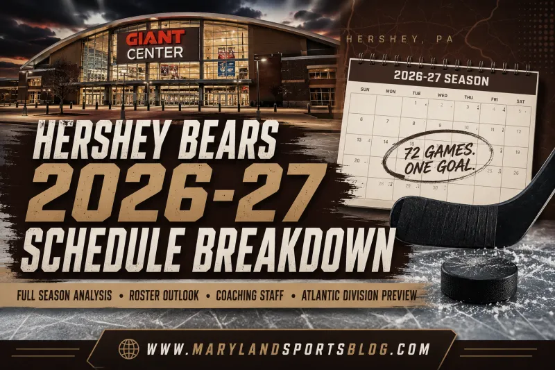MSB Feature: Hershey Bears 2026-27 Schedule Breakdown - Can the Capitals' Pipeline Return to the Calder Cup?