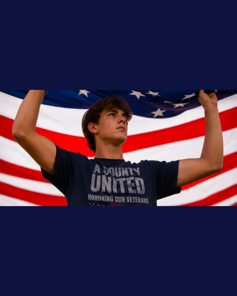 "A County United" Large Flag Unfurling WE NEED YOU!