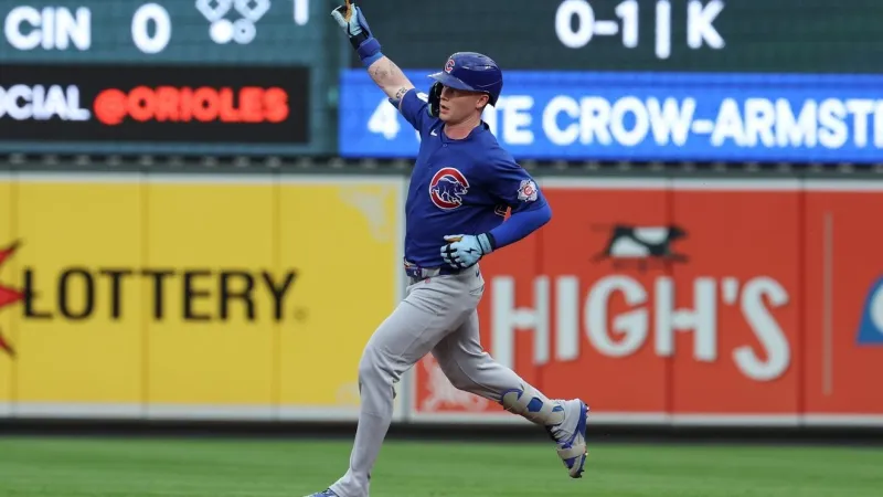 Crow-Armstrong hits 2 of Chicago's 5 homers and the Cubs outslug Baltimore 9-7
