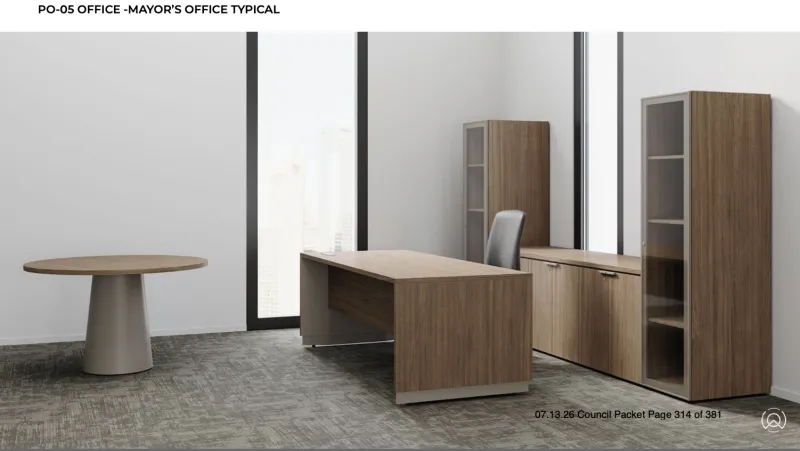 Council gasps at high price of furnishings; New furniture for renovated Town Hall exceeds $250K