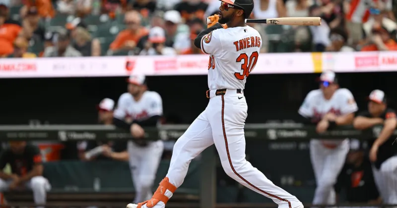 Taveras' homer and 3 RBIs carry the Orioles to an 8-2 win over the Royals for a sweep