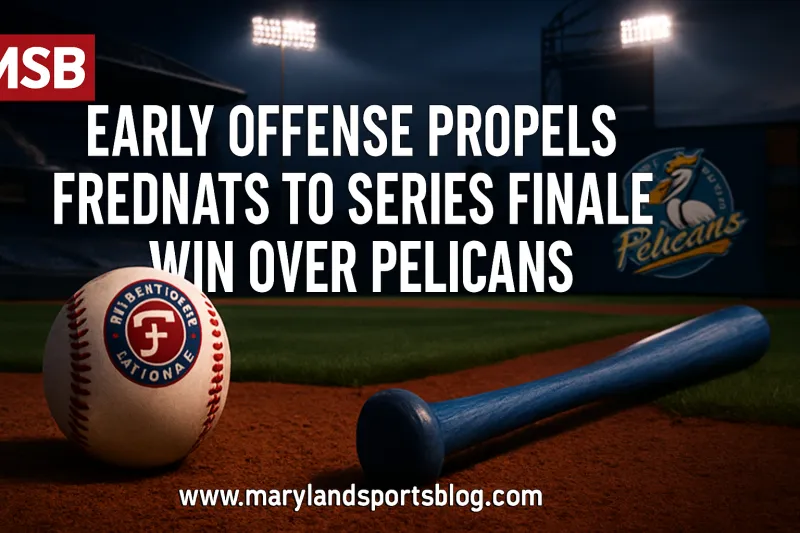 Early Offense Propels FredNats to Series Finale Win Over Pelicans