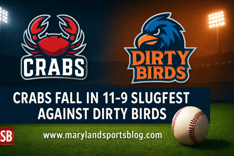 Crabs Fall in 11-9 Slugfest Against Dirty Birds