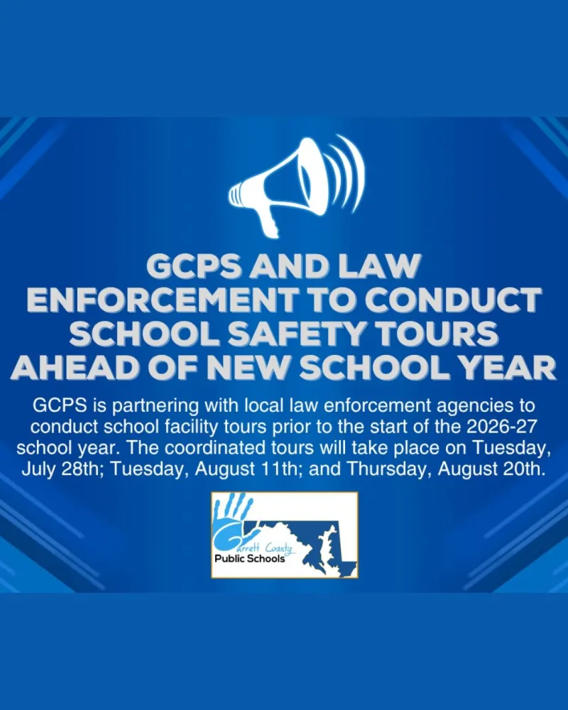 Garrett County Public Schools and Law Enforcement to Conduct School Safety Tours Ahead of New School Year