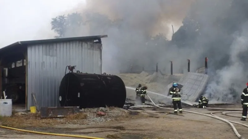 $400K barn destroyed in Cecil County fire, cause under investigation