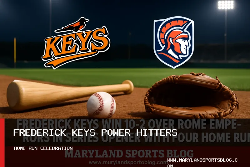 Frederick Keys Win 10-2 Over Rome Emperors in Series Opener with Four Home Runs