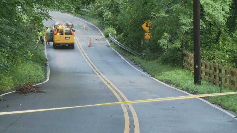 Bridge reopens after damage due to heavy rain, flooding in Montgomery County