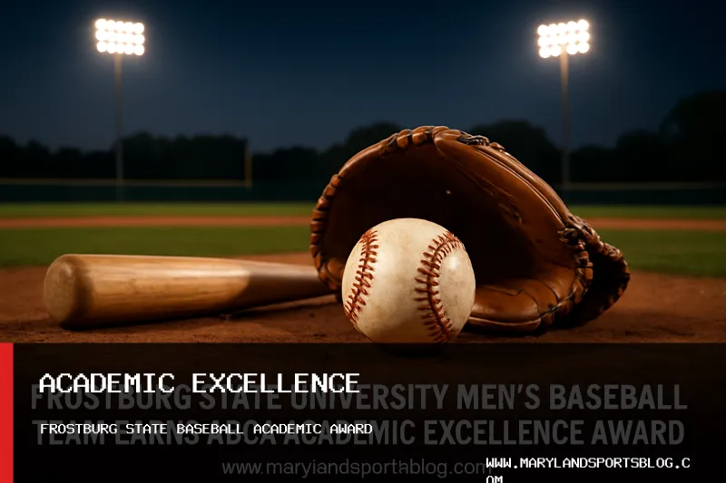 Frostburg State University Men's Baseball Team Earns ABCA Team Academic Excellence Award