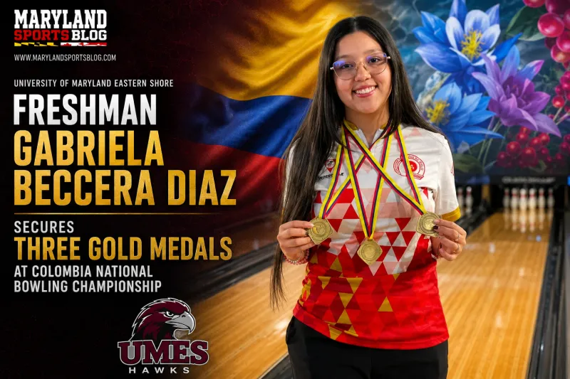 University of Maryland Eastern Shore Freshman Gabriela Beccera Diaz Secures Three Gold Medals at Colombia National Bowling Championship