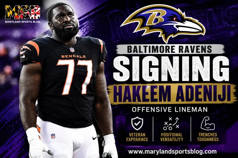 MSB: Ravens Add Veteran Offensive Line Depth, Sign Hakeem Adeniji