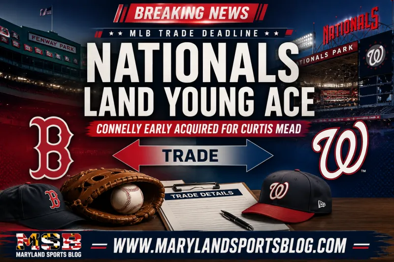 MSB: Nationals Make Bold Deadline Move, Acquire Rookie Starter Connelly Early from Red Sox for Curtis Mead