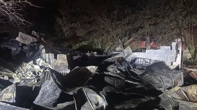 Garage fire causes $70K in damage at La Plata home