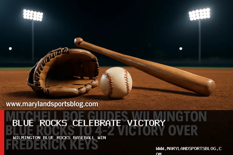 Mitchell Boe Guides Wilmington Blue Rocks to 4-2 Victory Over Frederick Keys