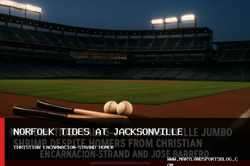 Norfolk Tides Fall 5-2 to Jacksonville Jumbo Shrimp Despite Homers from Christian Encarnacion-Strand and Jos Barrero