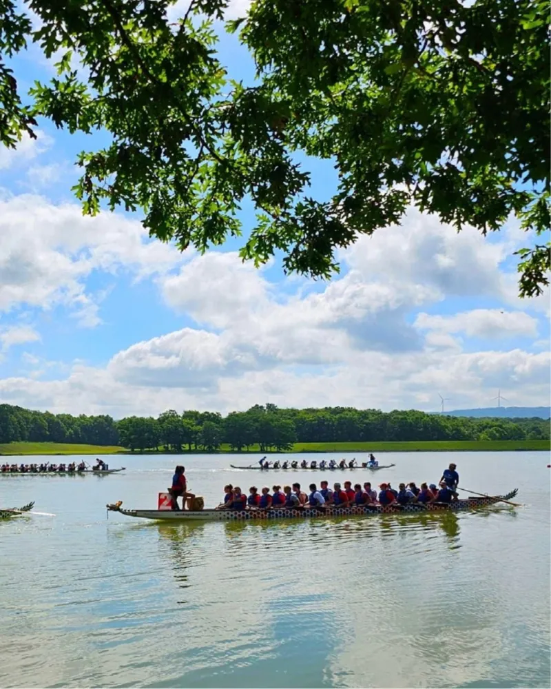 Dragon Boats Return to Broadford Lake