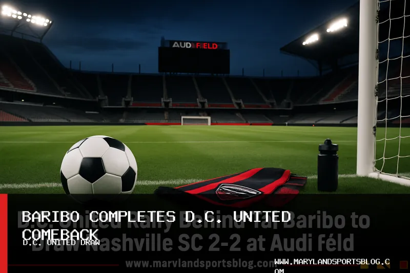 D.C. United Rally Behind Tai Baribo to Draw Nashville SC 2-2 at Audi Field
