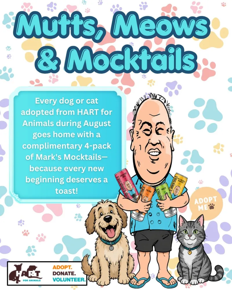 Mutts, Meows & Mocktails