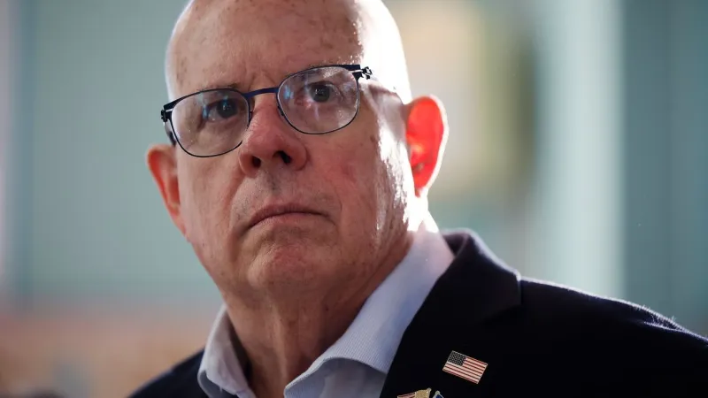 Larry Hogan calls Maryland redistricting proposal an attack on fair elections