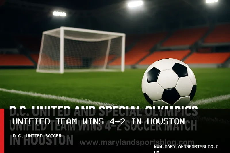 D.C. United and Special Olympics Unified Team Win 4-2 Soccer Match in Houston