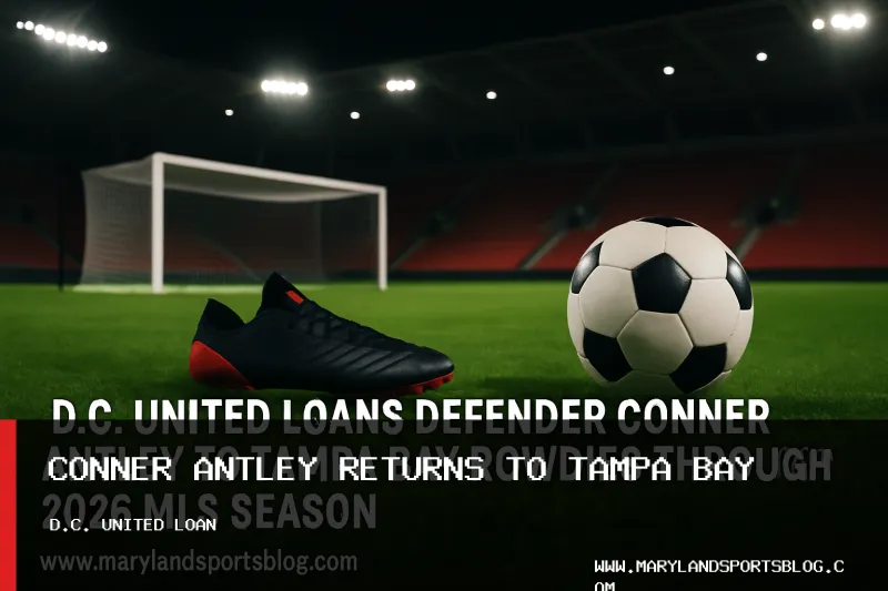 D.C. United Loans Defender Conner Antley to Tampa Bay Rowdies Through 2026 MLS Season