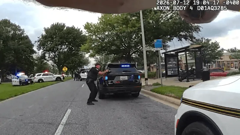 WATCH: Bodycam shows what led up to deadly police shooting at Gaithersburg bus stop