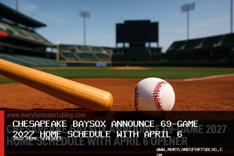 Chesapeake Baysox Announce 69-Game 2027 Home Schedule With April 6 Opener