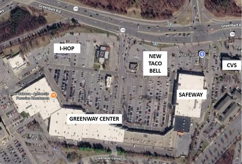 Special Exception Application Hearing For a Taco Bell in Greenway Center