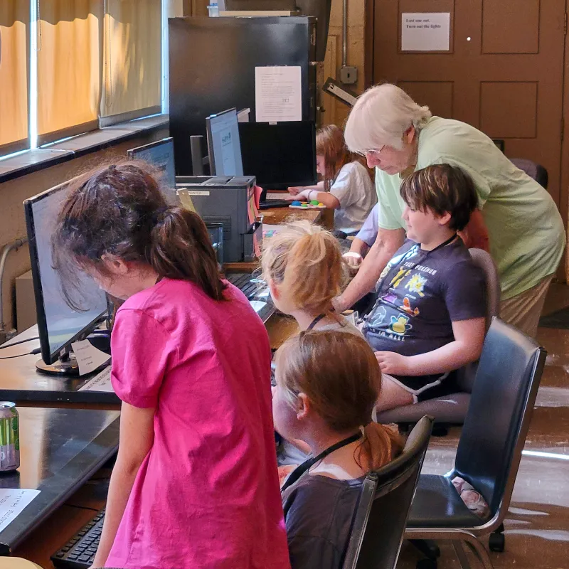 Creative Kids Campers Build Their Very Own Newspaper