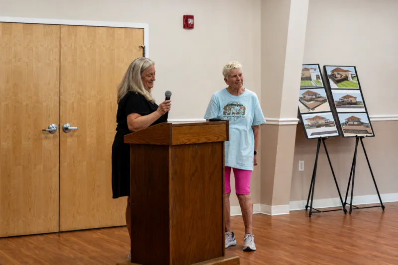 OPA recognizes volunteer with Sam Wilkinson Award