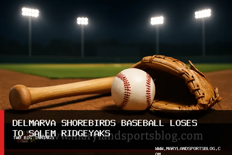 Delmarva Shorebirds Baseball Loses 10-3 to Salem RidgeYaks After Two Big Innings