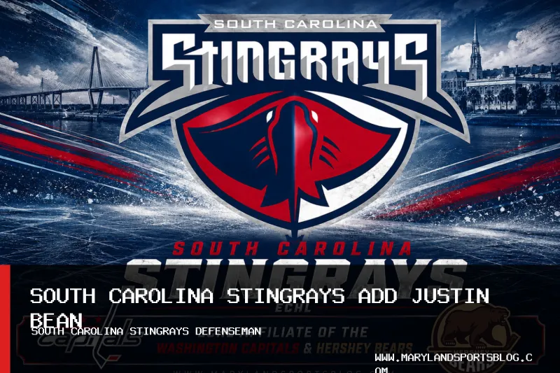 South Carolina Stingrays Agree to Terms With Defenseman Justin Bean for 2026-27 Season