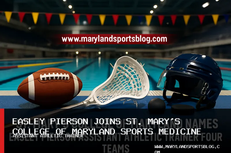 St. Mary's College of Maryland Names Easley Pierson Assistant Athletic Trainer for Four Teams