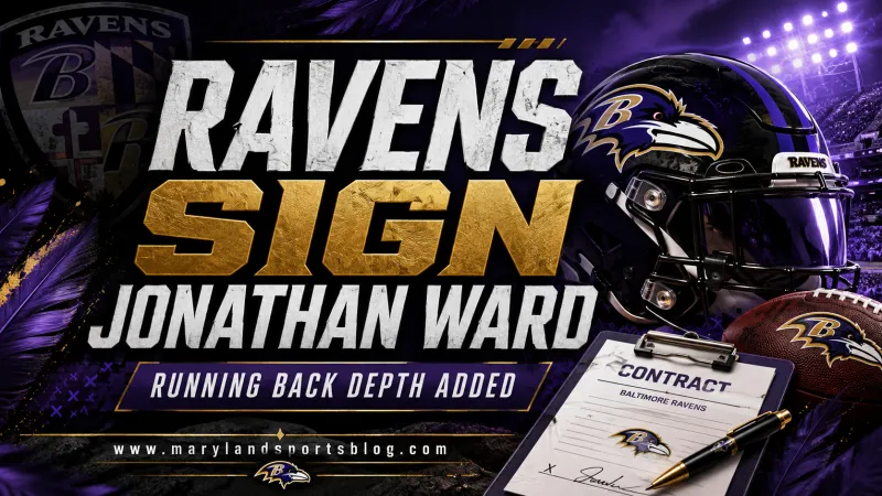 Ravens Add Veteran Running Back Jonathan Ward to Bolster Training Camp Depth