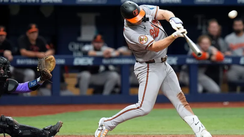 Tyler O'Neill's 10th-inning single sends Orioles to 4-3 win over Rays