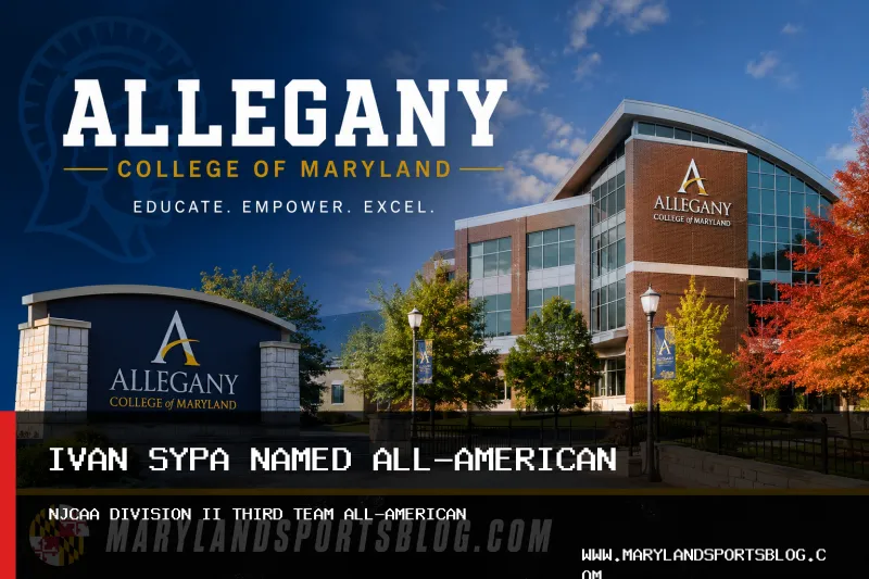 Allegany College of Maryland Baseball's Ivan Sypa Named NJCAA Division II Third Team All-American