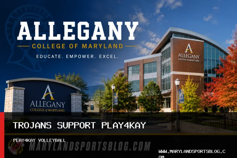 Allegany College of Maryland Trojans Women's Volleyball Participates in Inaugural NJCAA Region 20 Play4Kay Tournament