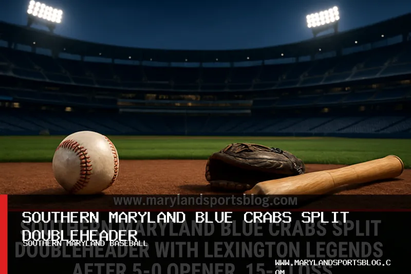 Southern Maryland Blue Crabs Split Doubleheader With Lexington Legends After 5-0 Opener, 15-1 Loss