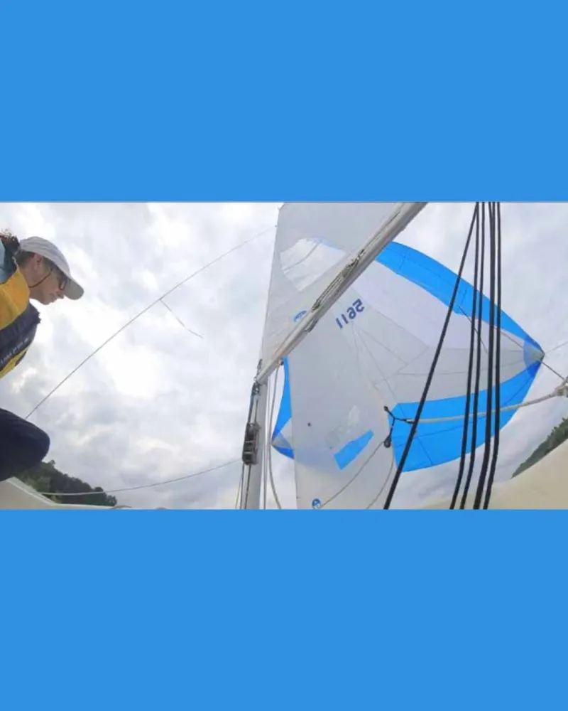 Sailing Deep Creek Lake