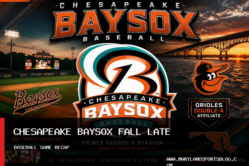 Chesapeake Baysox Fall 7-4 to Richmond Flying Squirrels After Three-Run Ninth