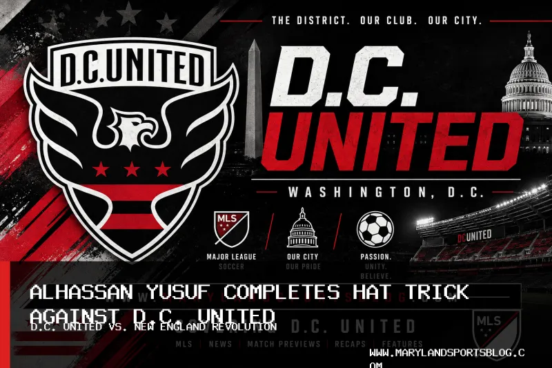 D.C. United Falls 3-0 to New England Revolution as Alhassan Yusuf Scores Hat Trick